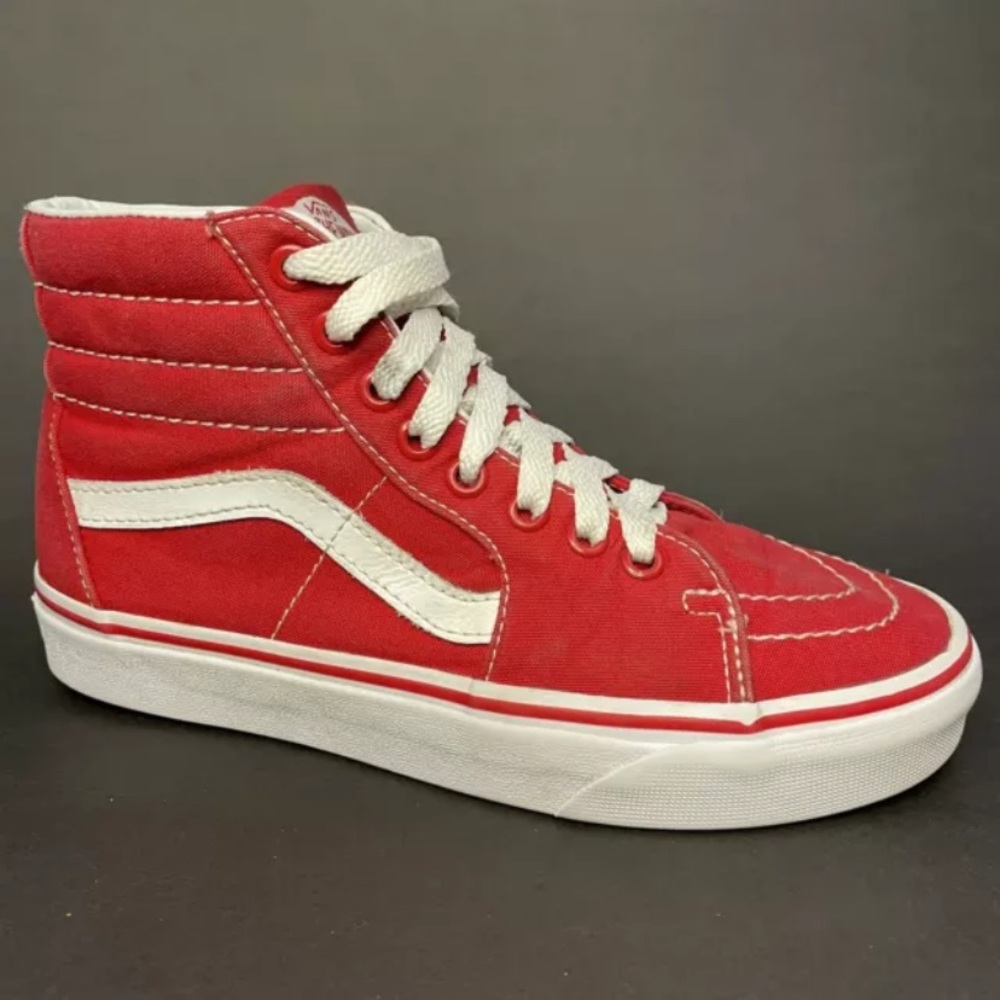 Vans High Top Red
